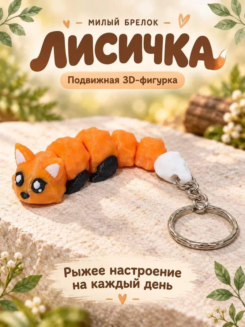 Брелок Лисичка